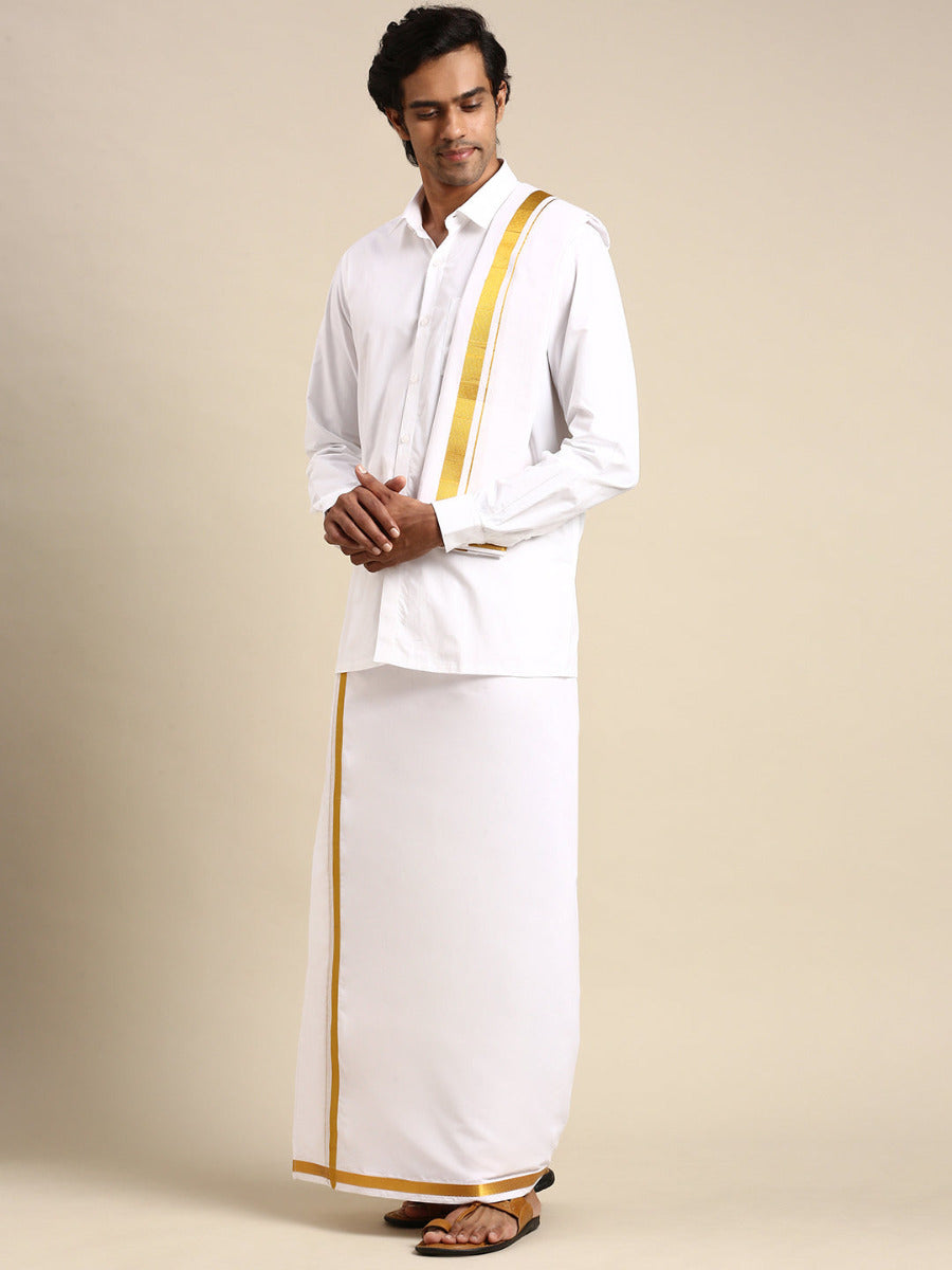 Buy Mens Matching Dhoti & Shirt Combos: Best Dhoti and Shirt Combination