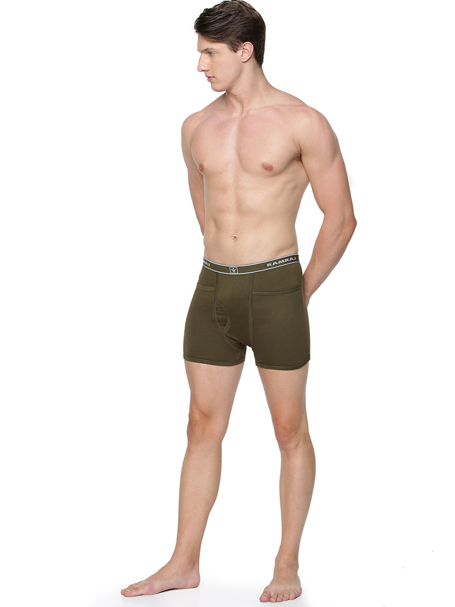 Cotton Back Patti 2 Pocket Trunk Fine Softex (2PCs Pack)-Side view