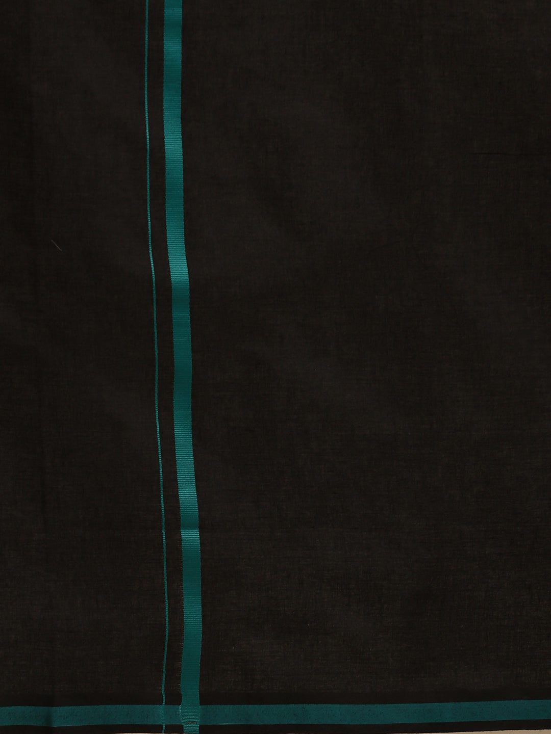 Men Devotional Black Half Sleeves Shirt & Dhoti Set