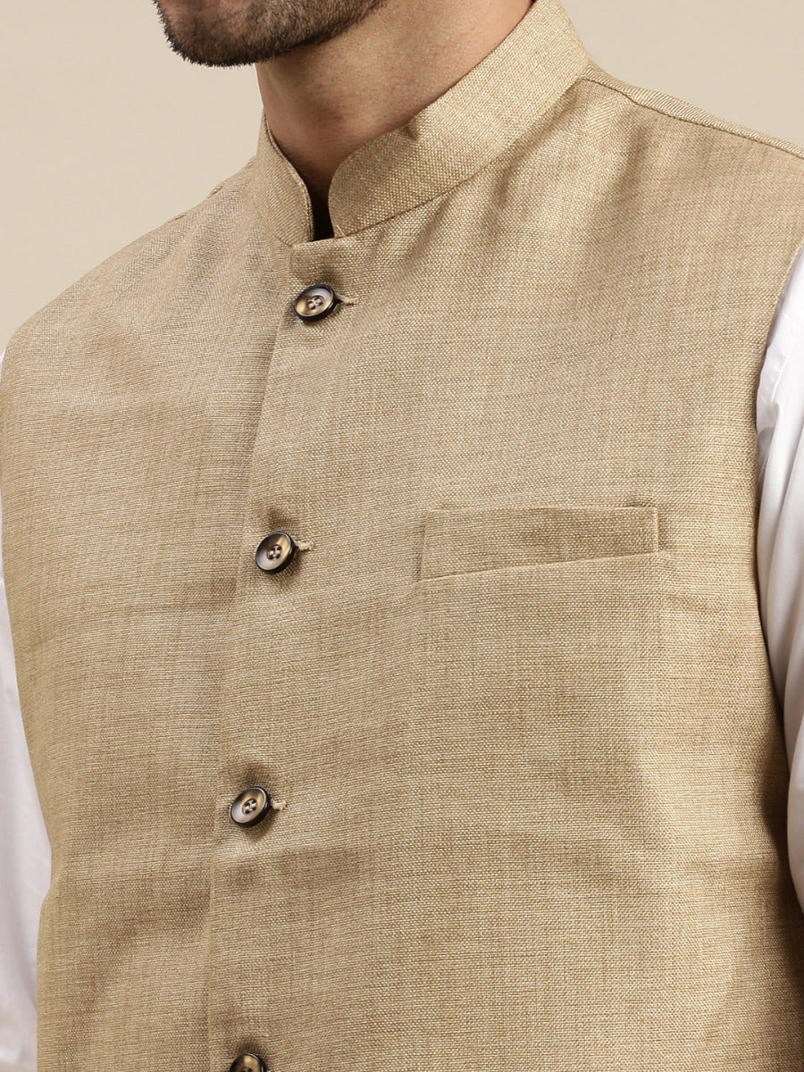 Mens Nehru Ethnic Sandal DB6-Zoom view