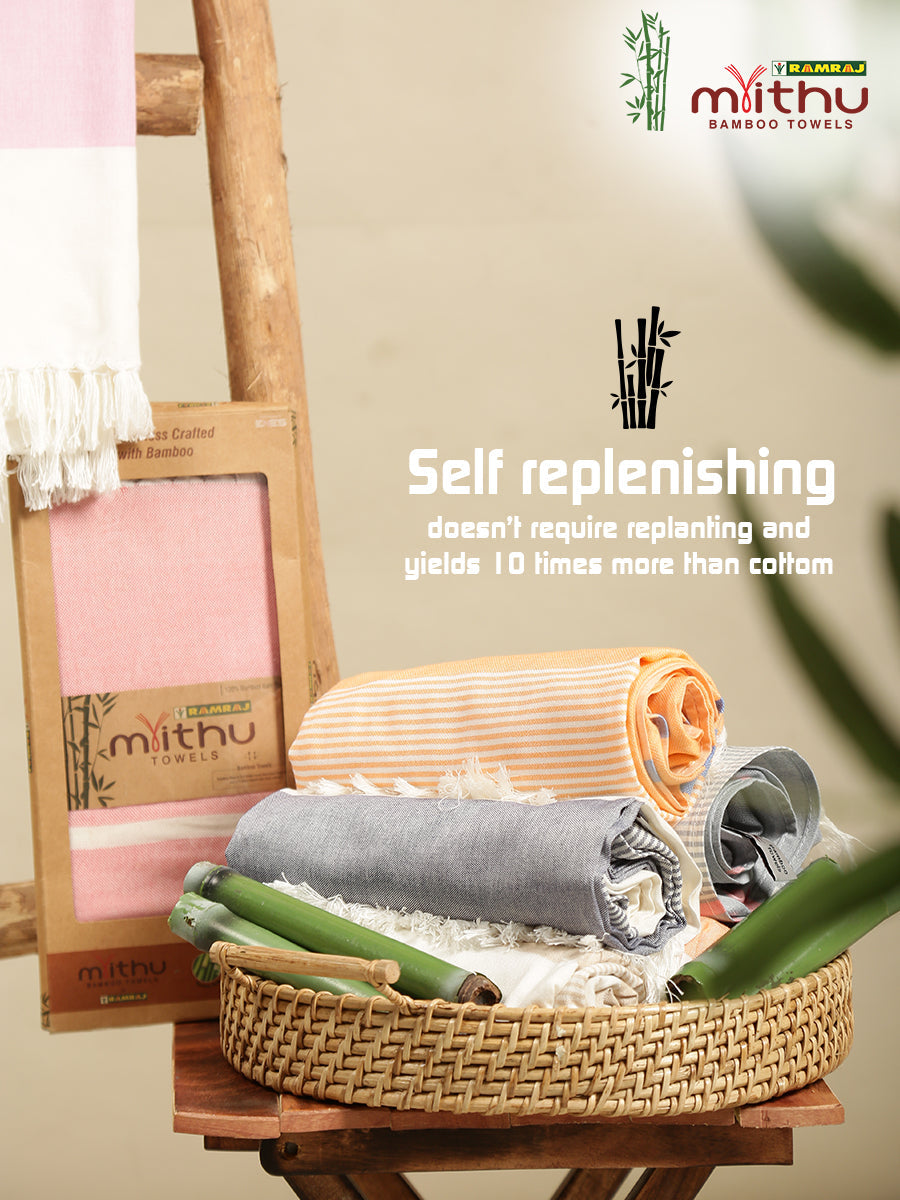 Ultra Soft Super Absorbent Bamboo Bath Towel Size 0.75m X 1.80m-View one