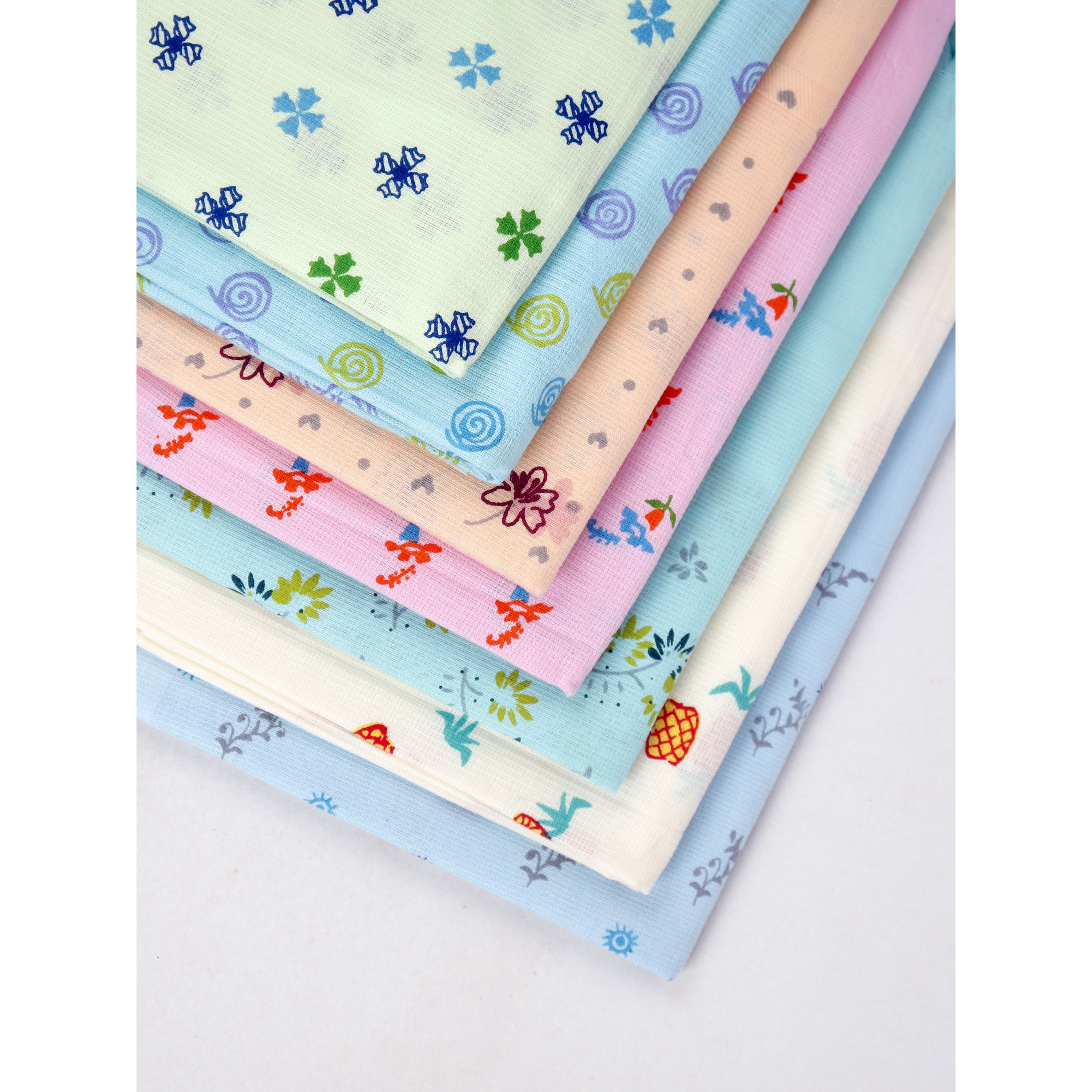 Relaxer Colour Print Bath Towels-Mix view