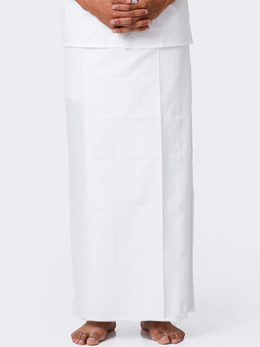 Mens Stitched 100% Cotton Single Prayer Dhoti AL Mashoor