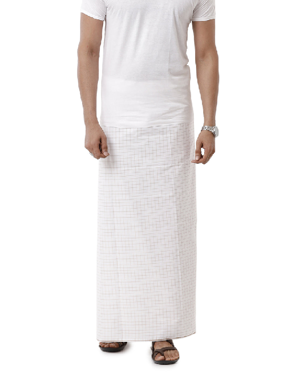 Mens Cotton Lungi Nexus-Front view