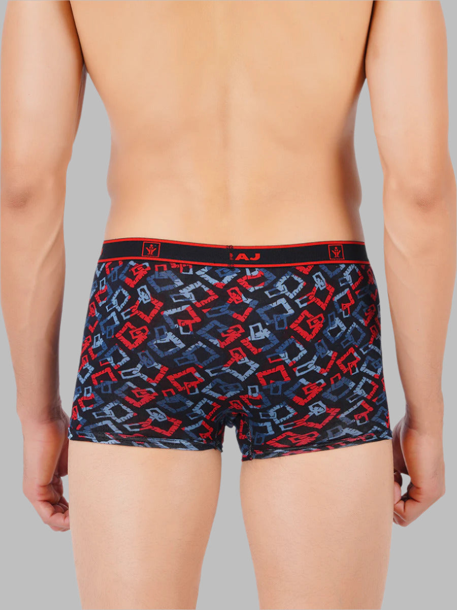 Combed Cotton Outer Elastic Trunk without Pocket Sparkle (2PCs Pack)-Back view