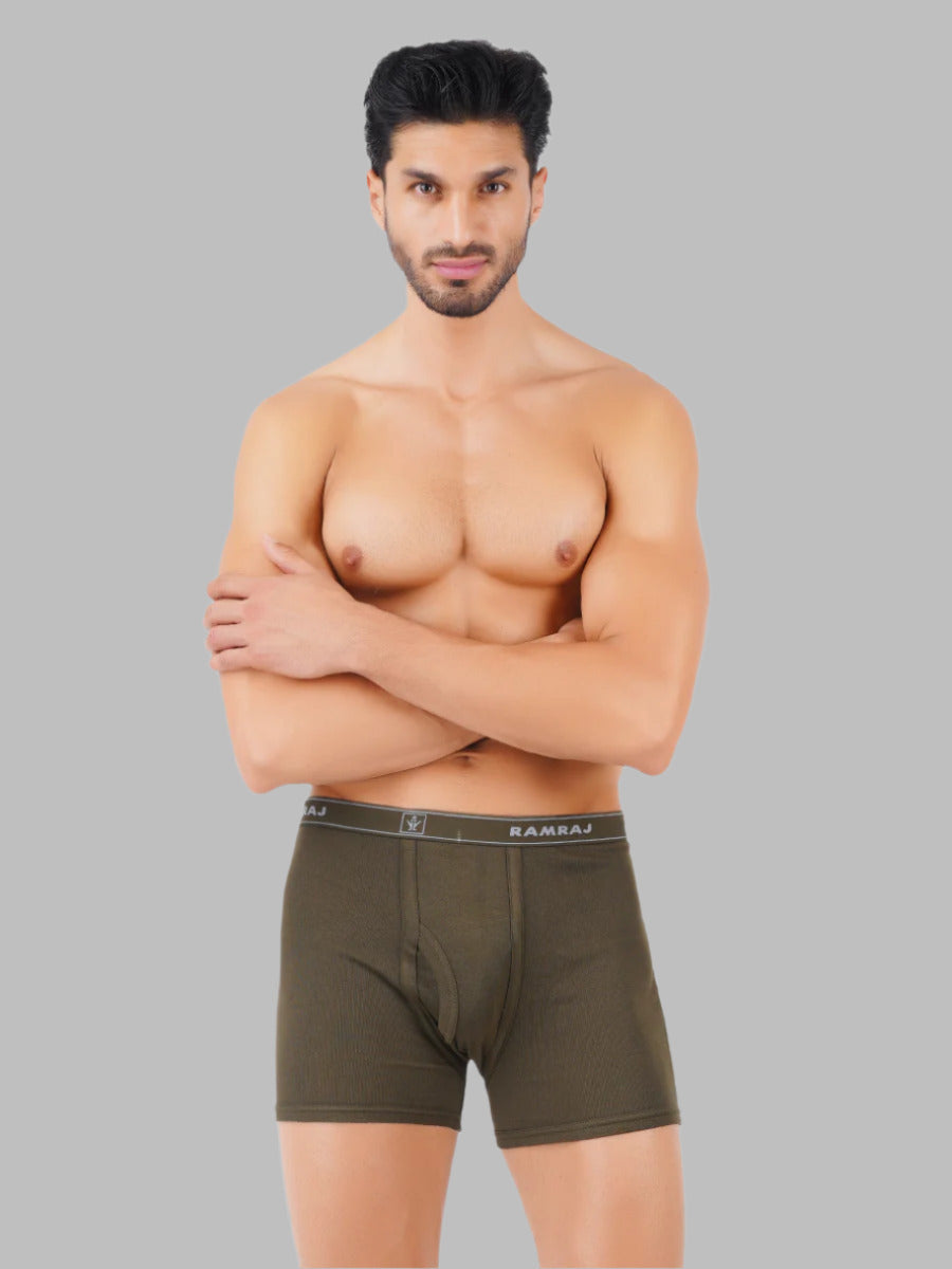 Finest Absorbent Cotton Trunk without Pocket Imaxs Rib (2PCs Pack)-Fullview