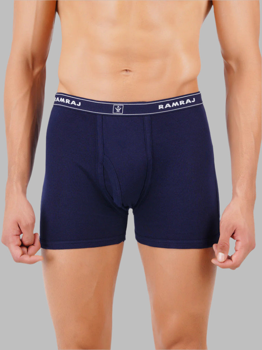 Mens Soft Combed Trunk without Pocket Plus Size Imaxs Rib (2 PCs Pack)