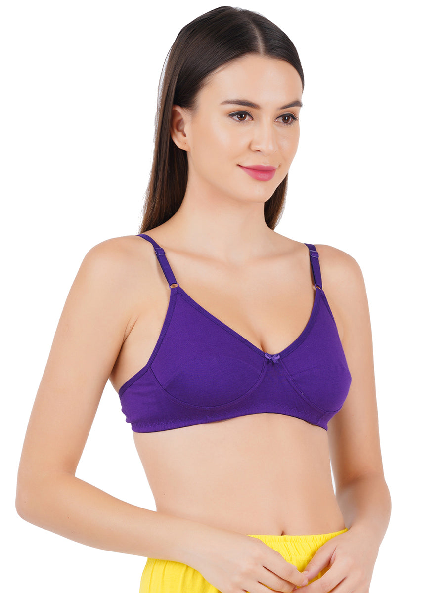 Womens Colour Brazier KB02 (2Pcs Pack)-Side view