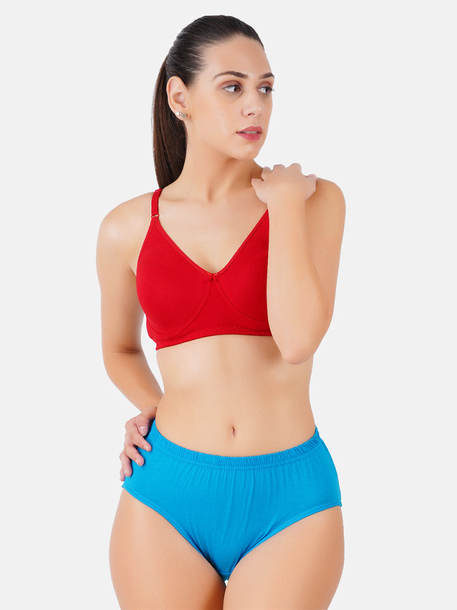 Womens Panties For U Plain (3 Pcs pack)-View two