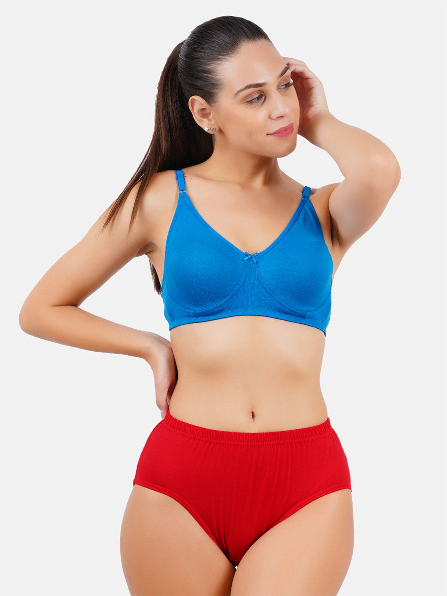 Womens Panties Teekay Plain (3 Pcs pack)-View one