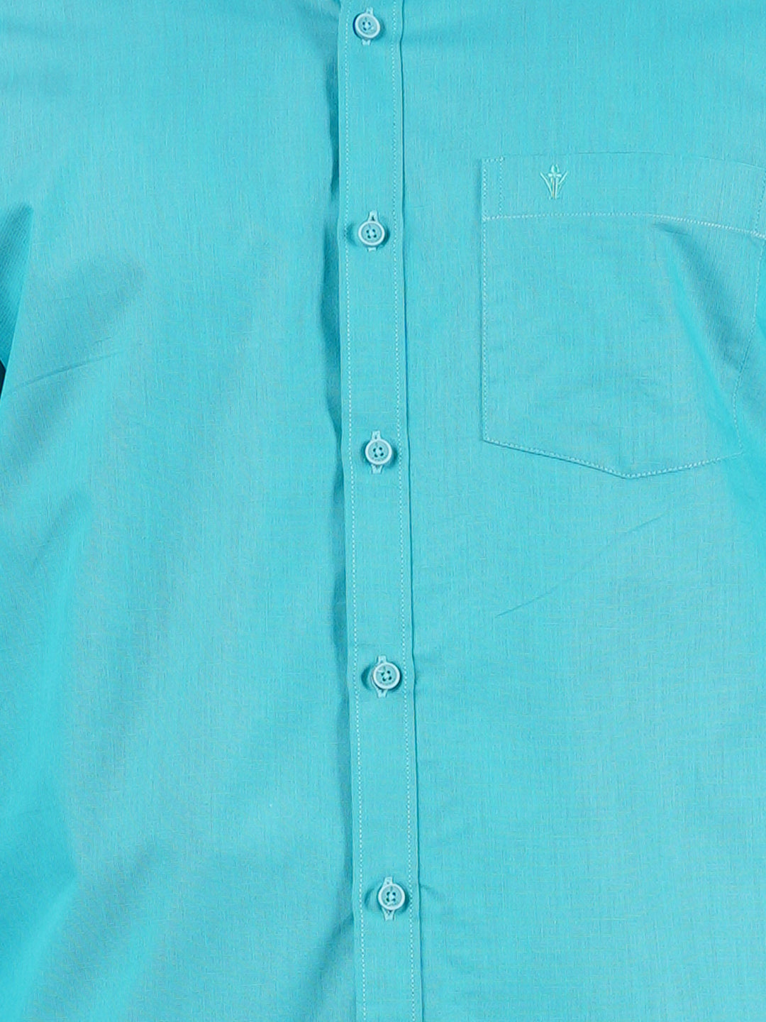 Mens Cotton Full Sleeves Shirt with 1/2'' Gold Jari Dhoti Combo-Zoom view