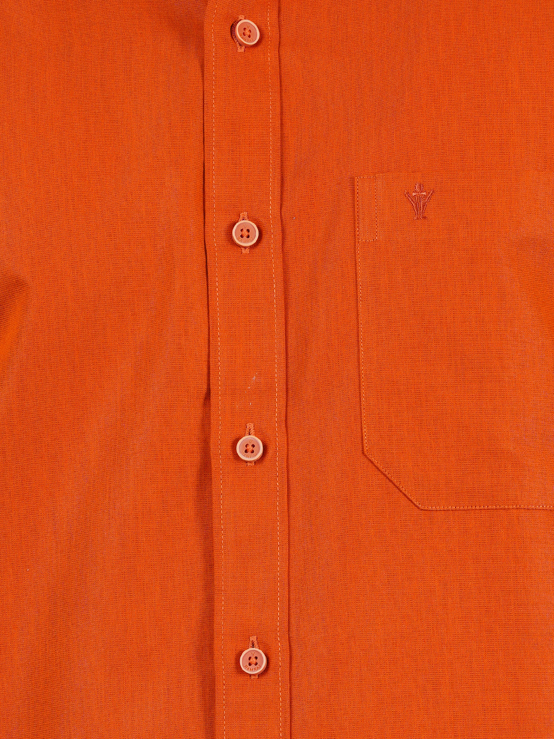 Mens Cotton Half Sleeves Shirt with 1/2'' Gold Jari Dhoti Combo-Zoom view