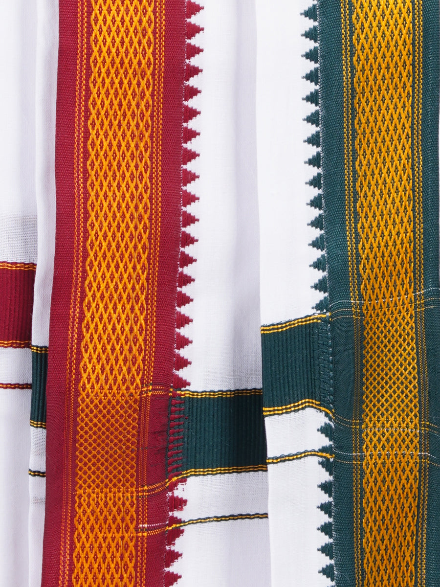 Men Panchakacham Dhoti with Angavasthram Navarang Pet 5K (9+5)
