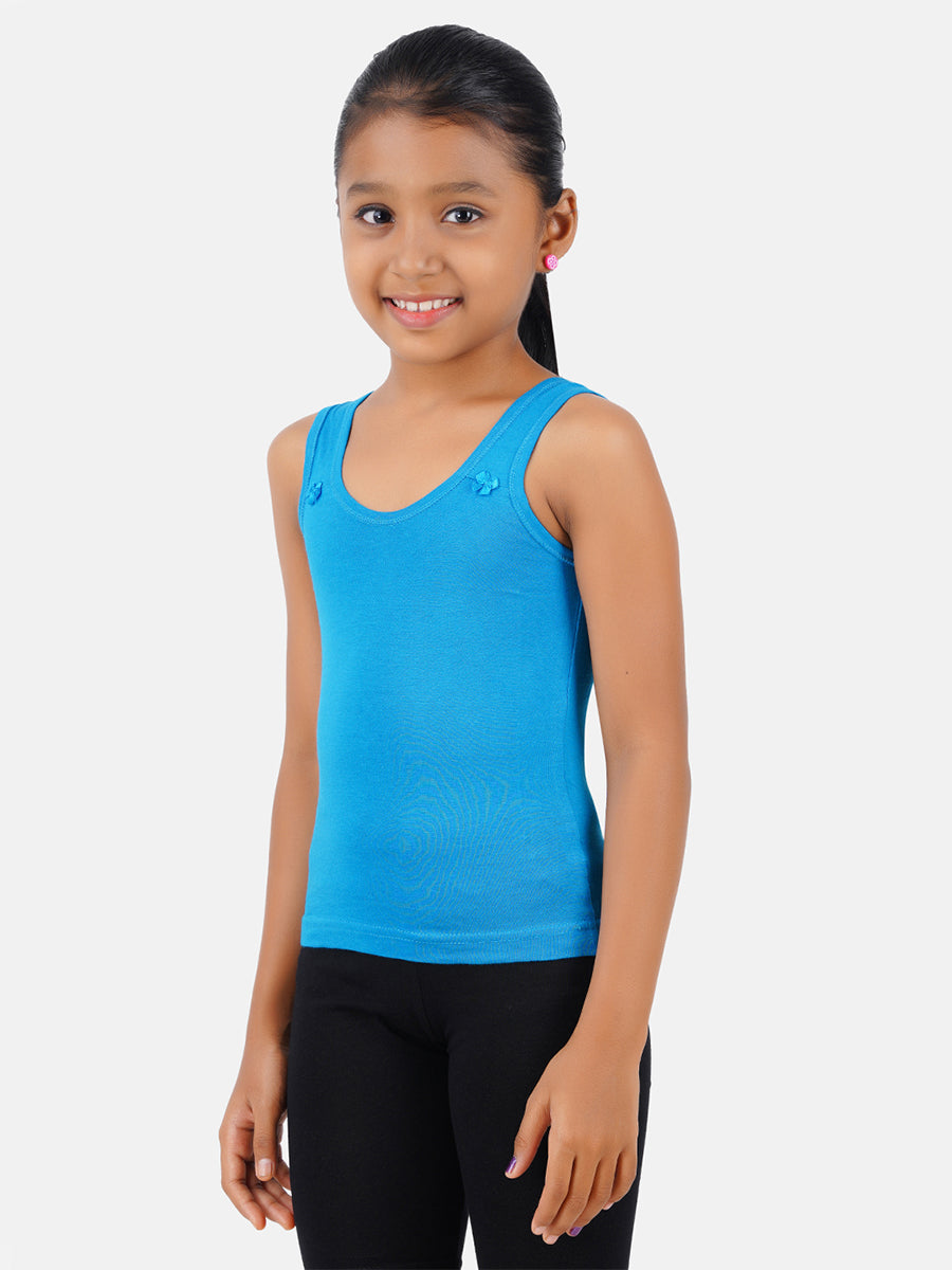 Soft Combed Cotton Round Neck Comfort Camisole Colour (2PCs Pack)-Side view