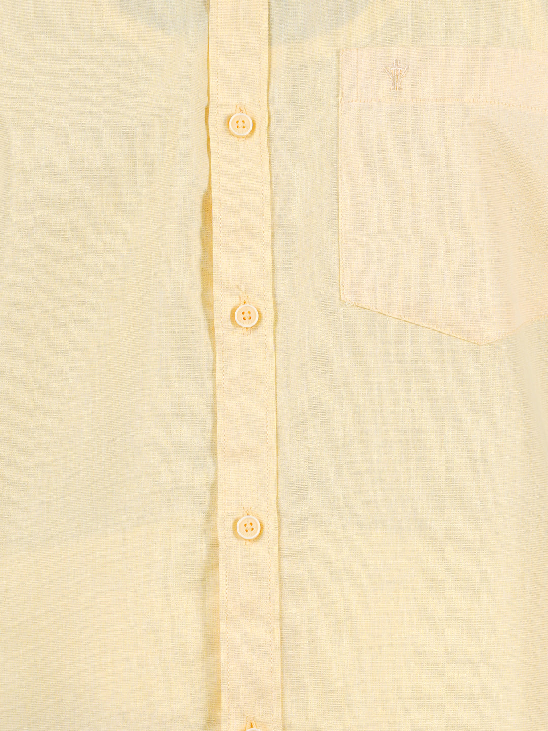 Mens Cotton Half Sleeves Shirt with 1/2'' Gold Jari Dhoti Combo-Zoomview