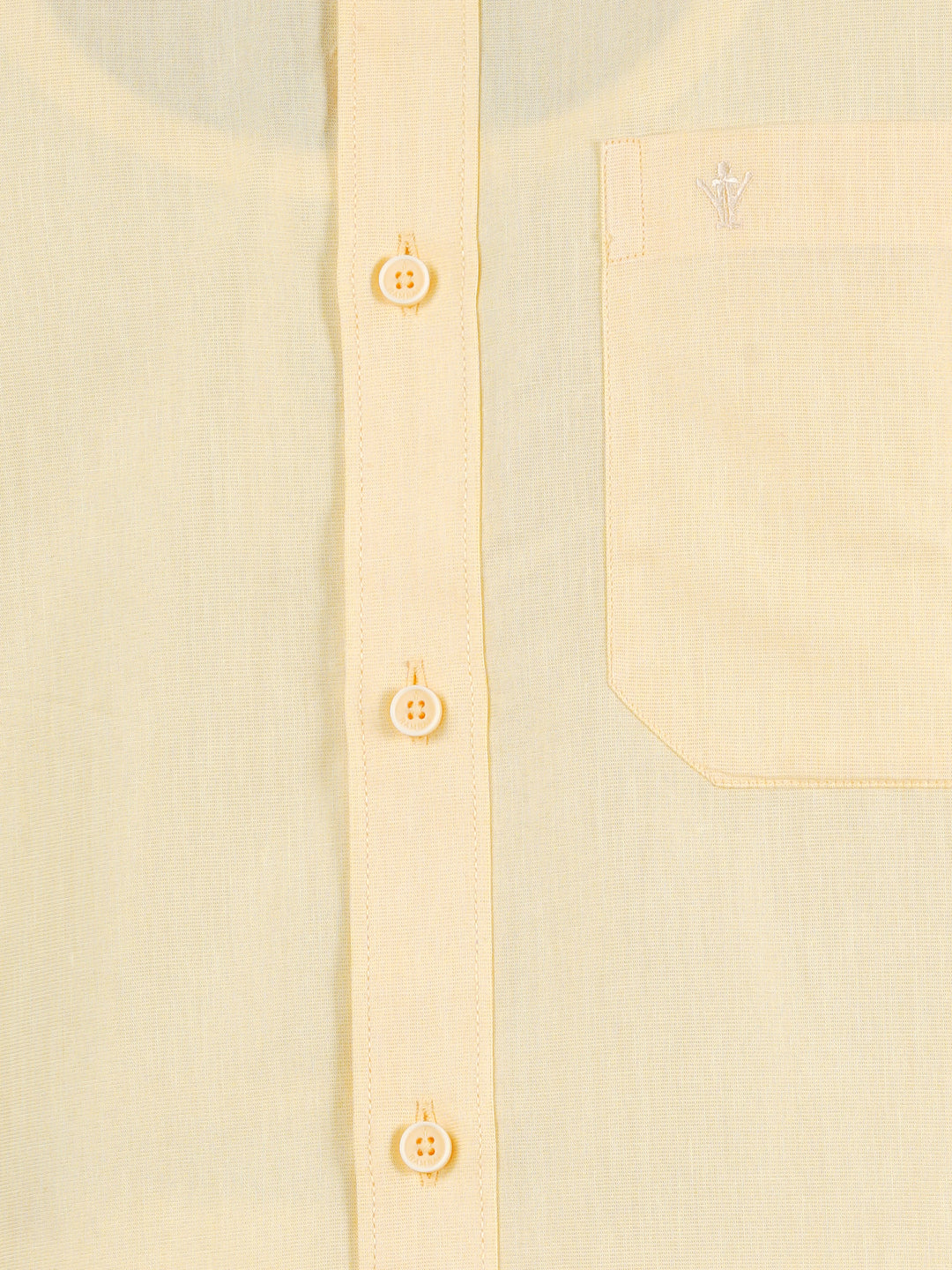 Mens Cotton Full Sleeves Shirt with 1/2'' Gold Jari Dhoti Combo-Zoom view