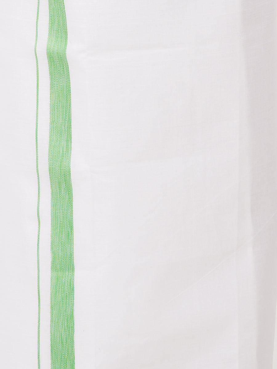 Boys Matching Dhoti & Shirt Combo Lime Green OX14 -  Ramraj Cotton-Zoom alternative view