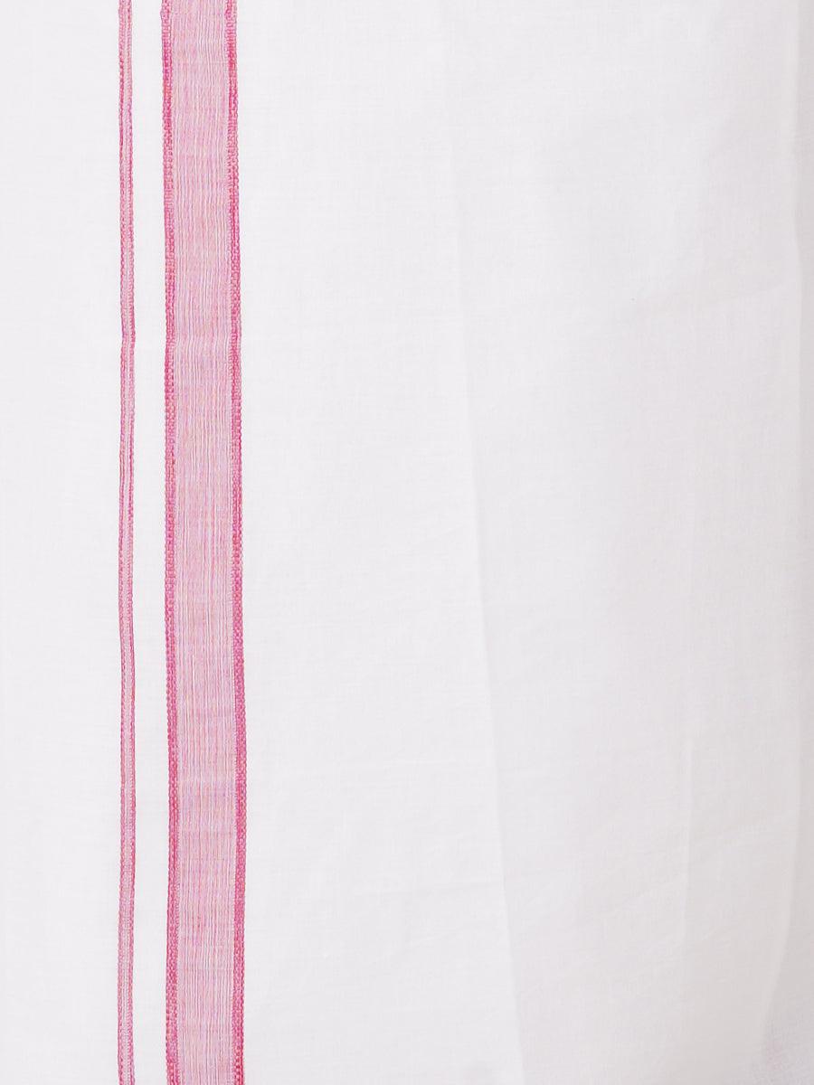 Boys Matching Dhoti & Shirt Combo Pink OX33 -  Ramraj Cotton-Zoom alternative view