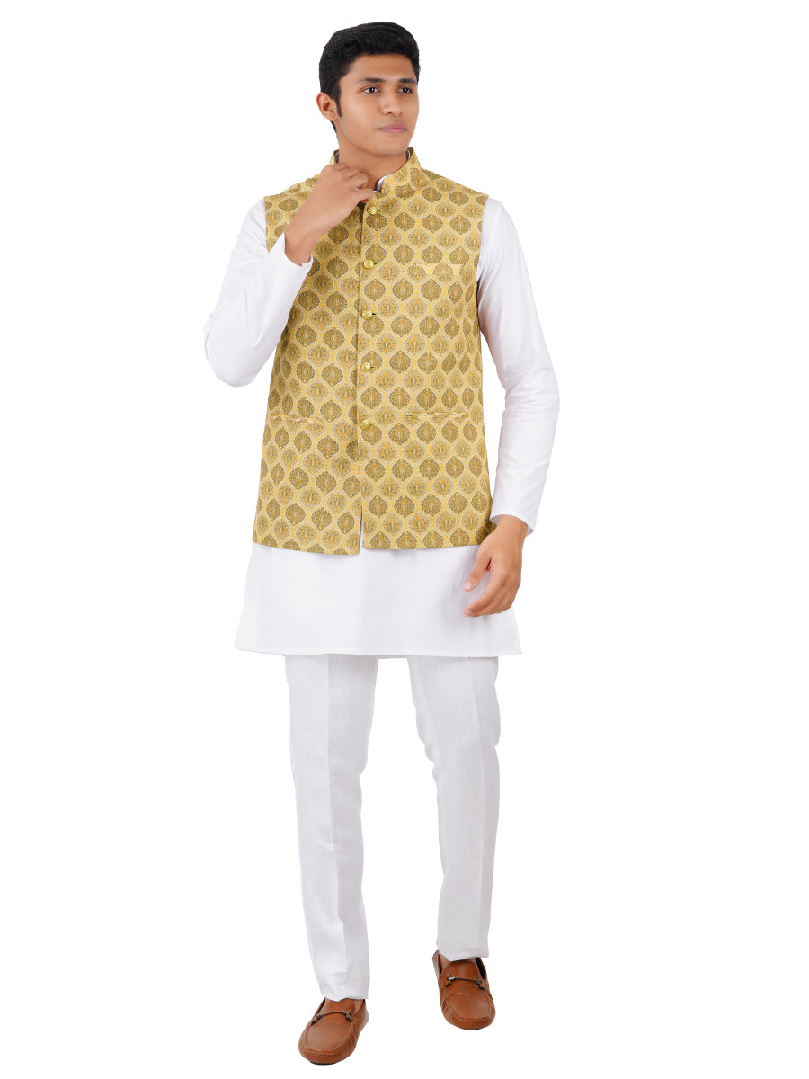 Mens Ethnic Jacket Sandal JB7-Full view