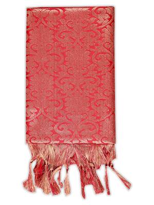 Jari Shawl/Ponnadai 506-Red