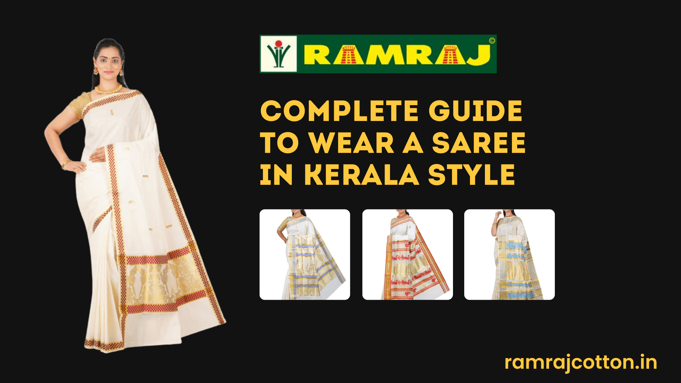 traditional Kerala sarees