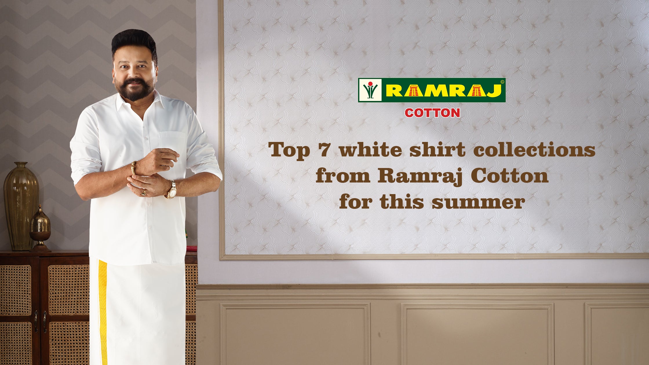 Top 7 shirt collections from Ramraj Cotton for this summer