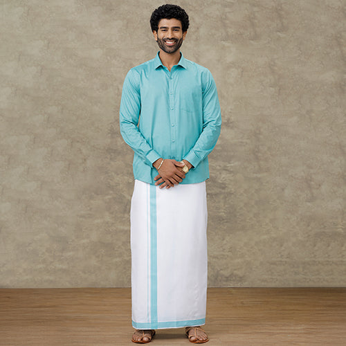 Cotton Rich Shirt & Dhoti Sets