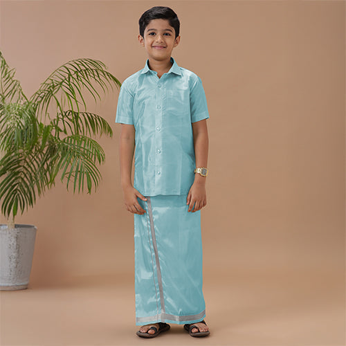 Boys Dhoti Shirt Sets