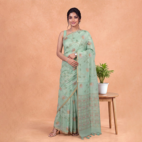 Spun Poly Sarees