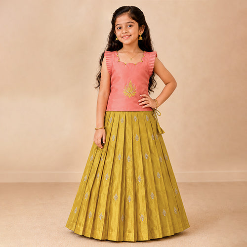 Girls Skirts / Pattu Pavadai Sets