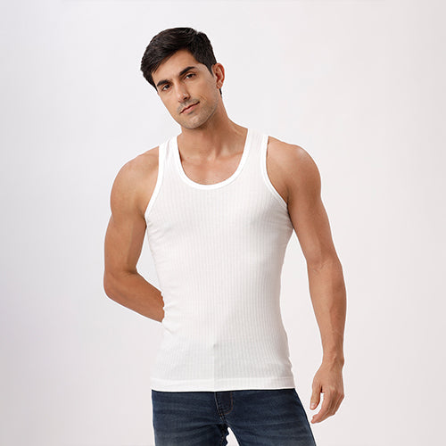 Rib Cotton Vest