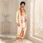 Hand-Embroidered Pure Silk