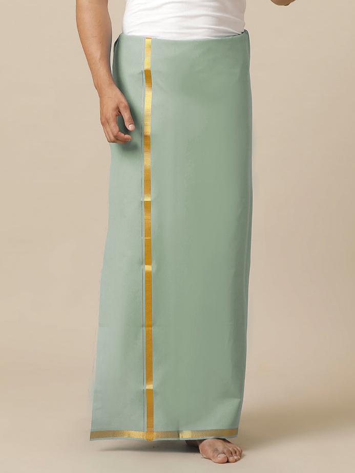 Pooti Color Mens Color Dhoti with 3/4