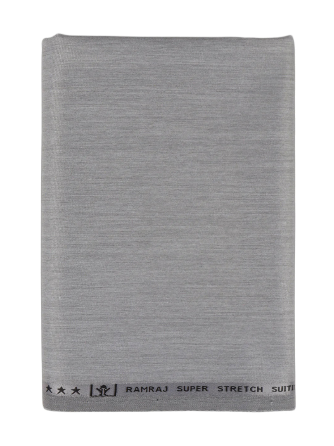 Men Poly Viscose Blend Pants Fabric Silver Grey Miracle