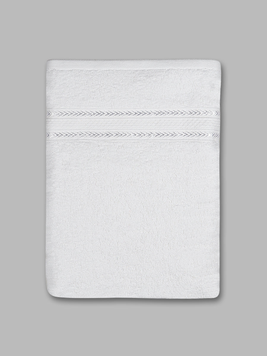 100% Premium Cotton Luxury Bath Terry Towel White