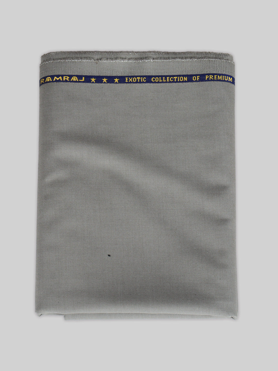 Men 100% Cotton Grey Suiting Fabric Mesmerize Stretch