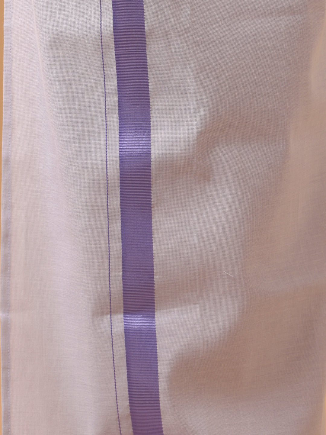 Boys Tissue Jari Half Sleeve Shirt Dhoti Set Sankalpam Lavender