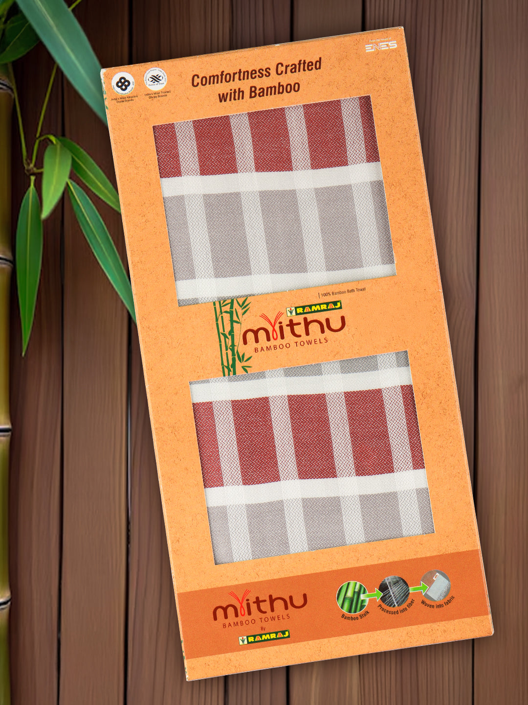 Ultra Soft Absorbent Bamboo Cotton Grey Bath Towel (0.83m*1.60m) LC03