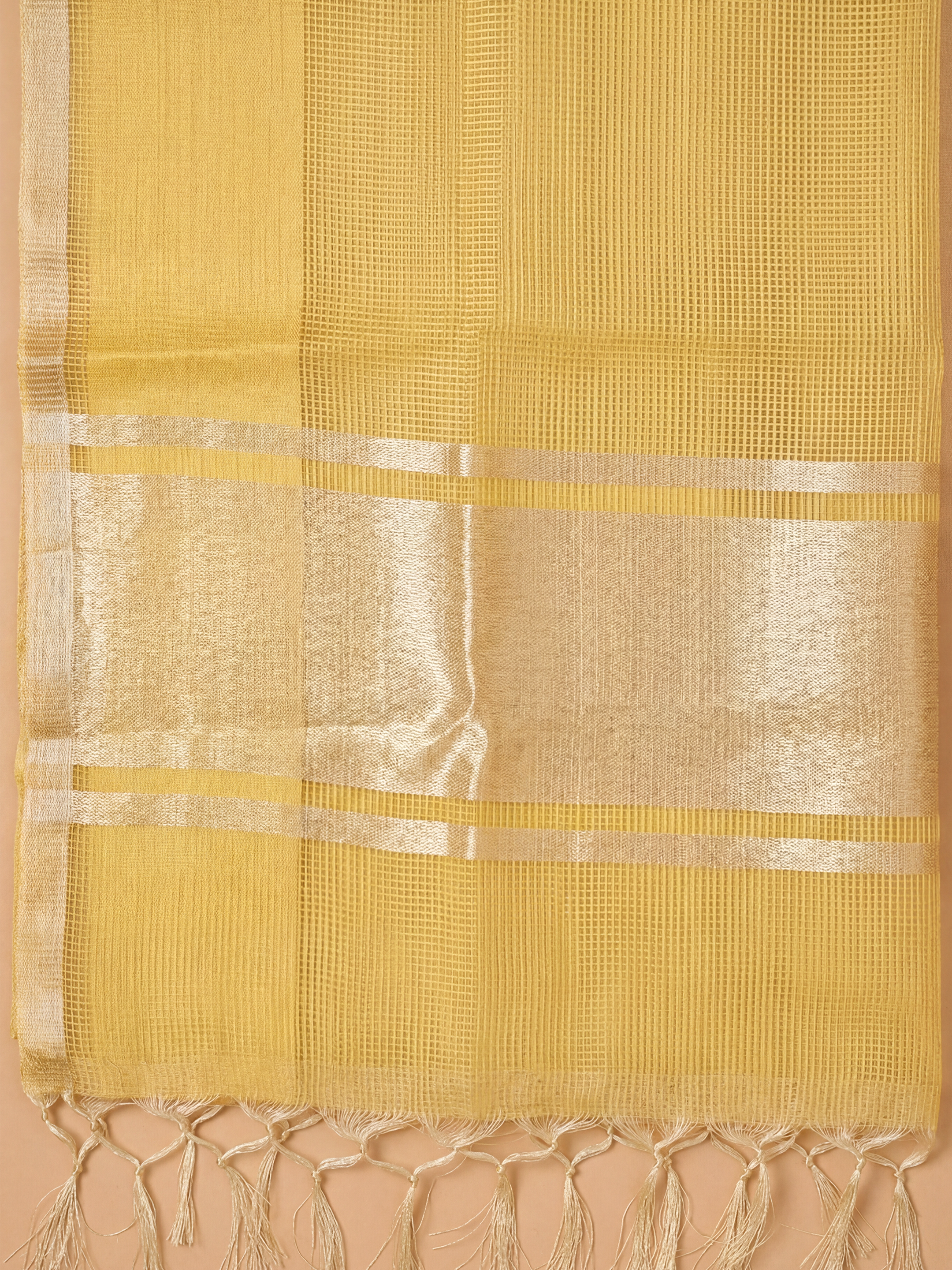 Women Art Silk Yellow Saree ASS133