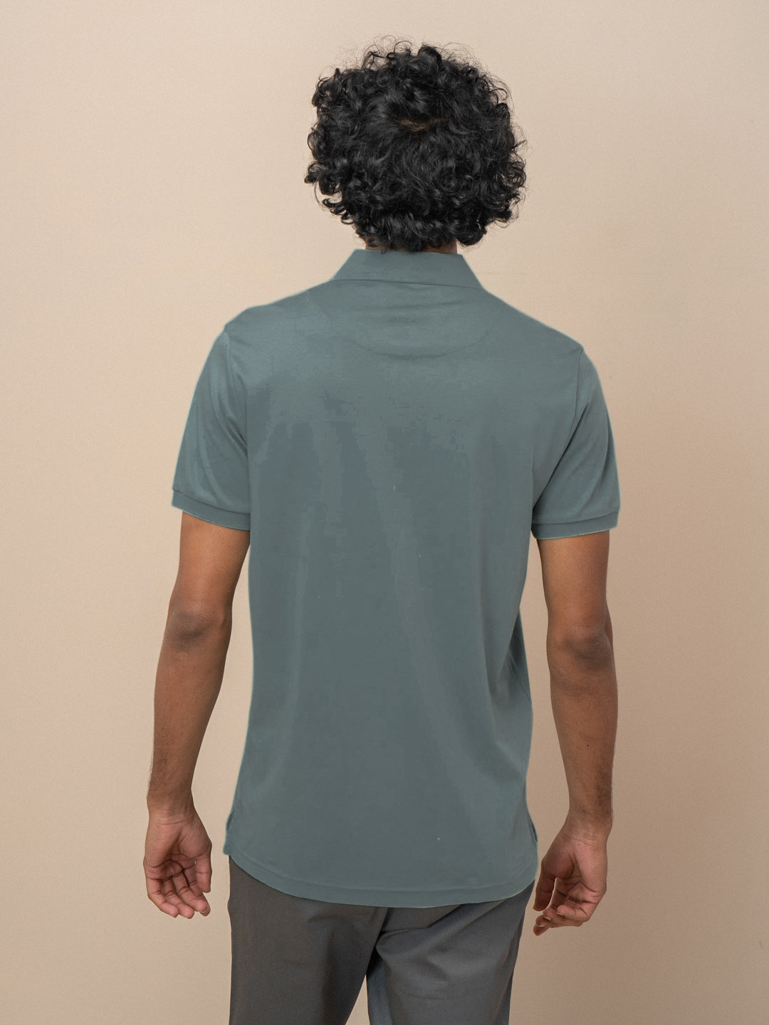 Men Smart Fit Apex Polo T-Shirt Giola Green AX2