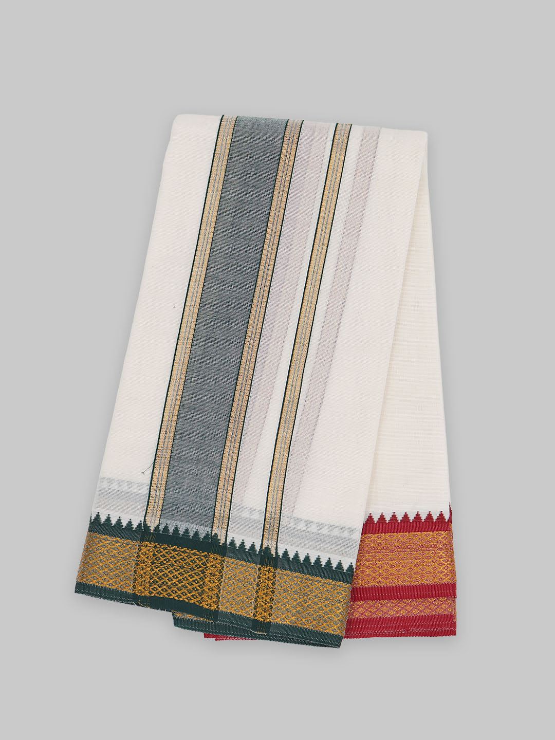 Men Kora Angavastram Towel Cream Garvik