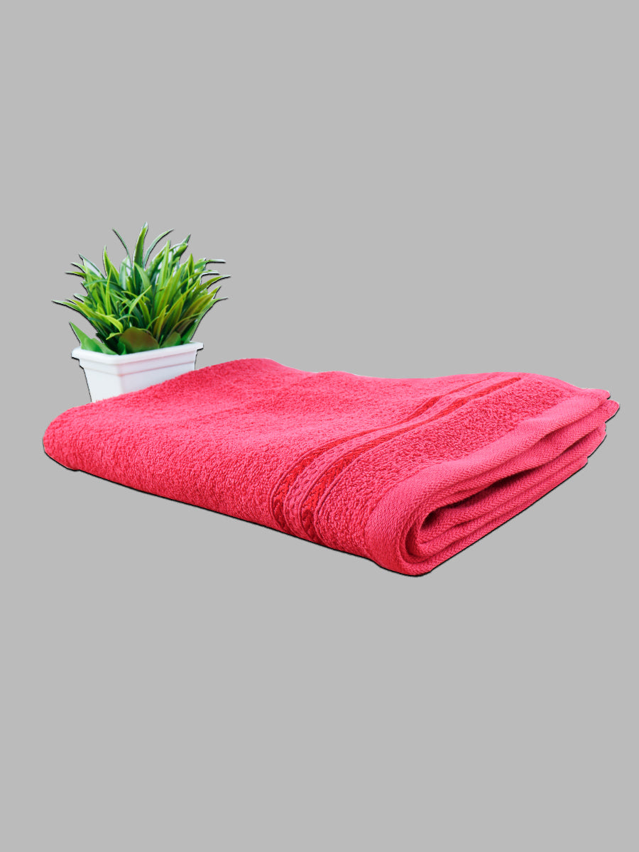 Premium Soft & Absorbent Dark Pink Terry Hand Towel HC10-View four