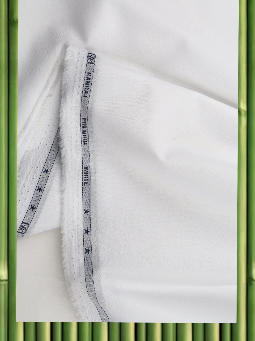 100% Luxury Cotton White Shirt Fabric Giza Touch 5050