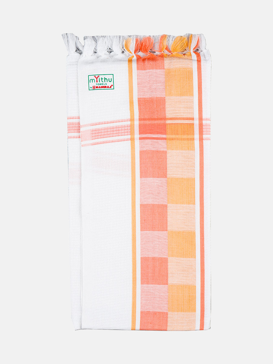 Cotton Colour Bath Towel Honey Dew 103-Orange