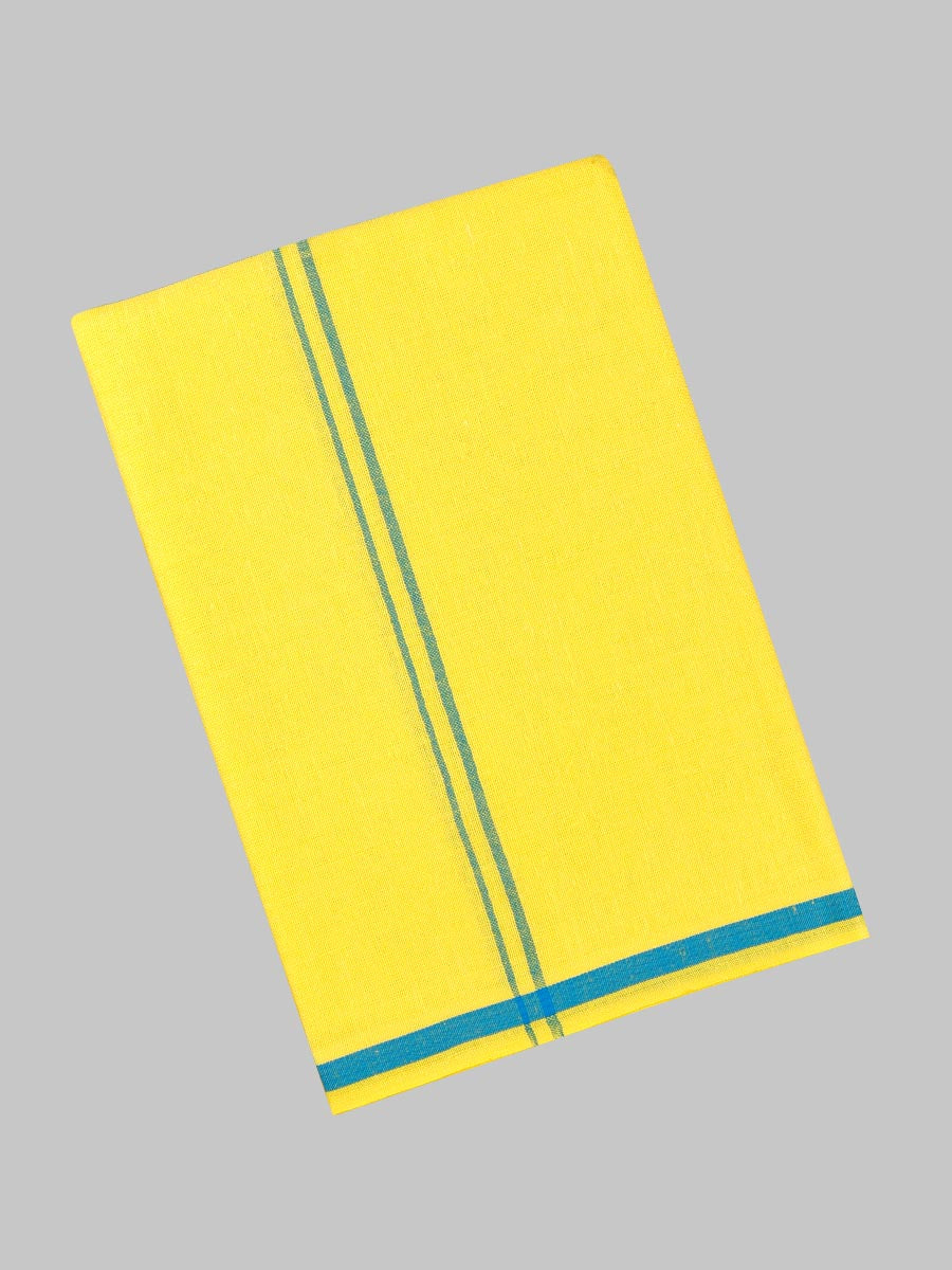 Devotional Towel Yellow NO177 ( 2Pcs Pack )-Blue