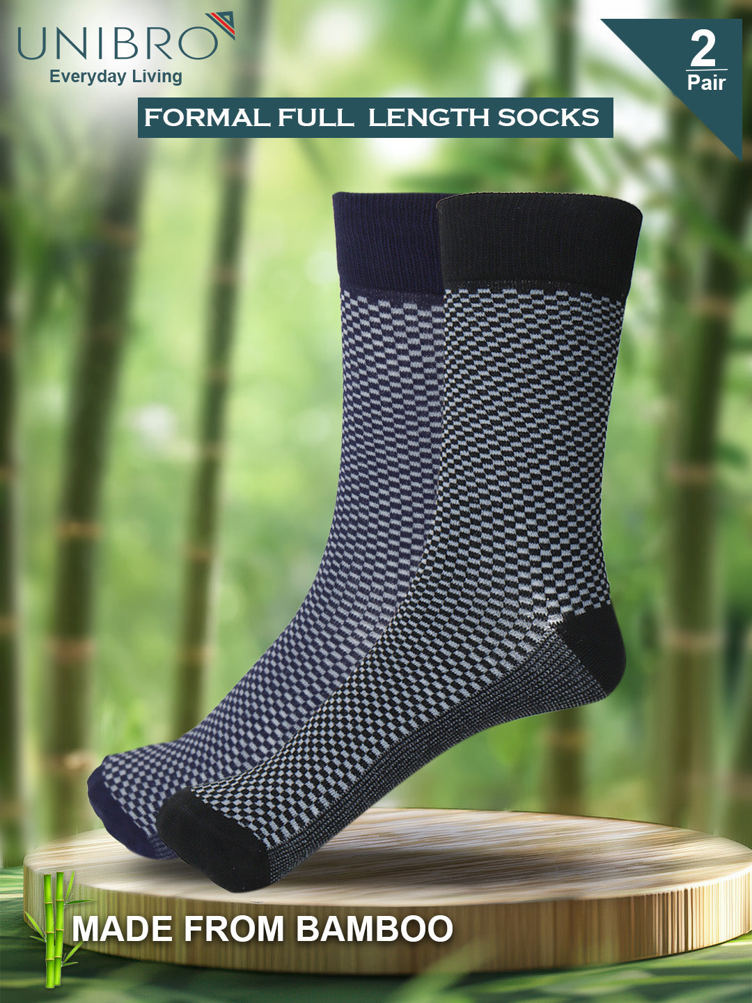 Bamboo Formal Full Length Socks FFD6