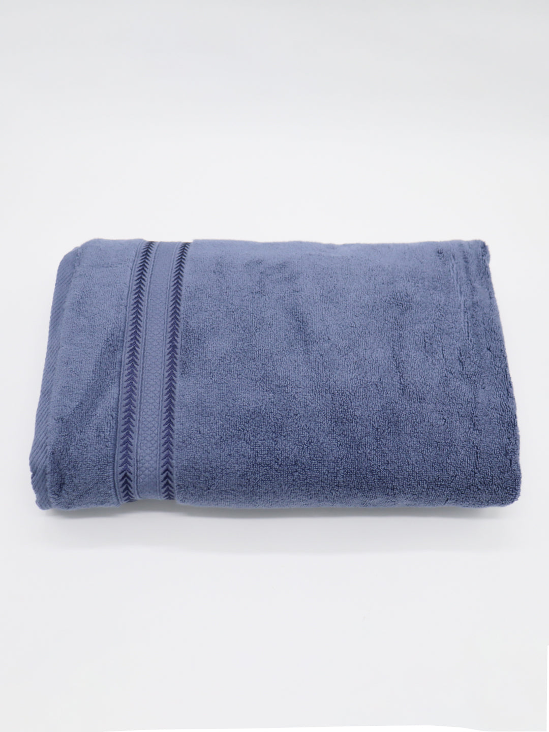 Luxury Bath Zero Twist Terry Towel Blue - 0.75m*1.50m