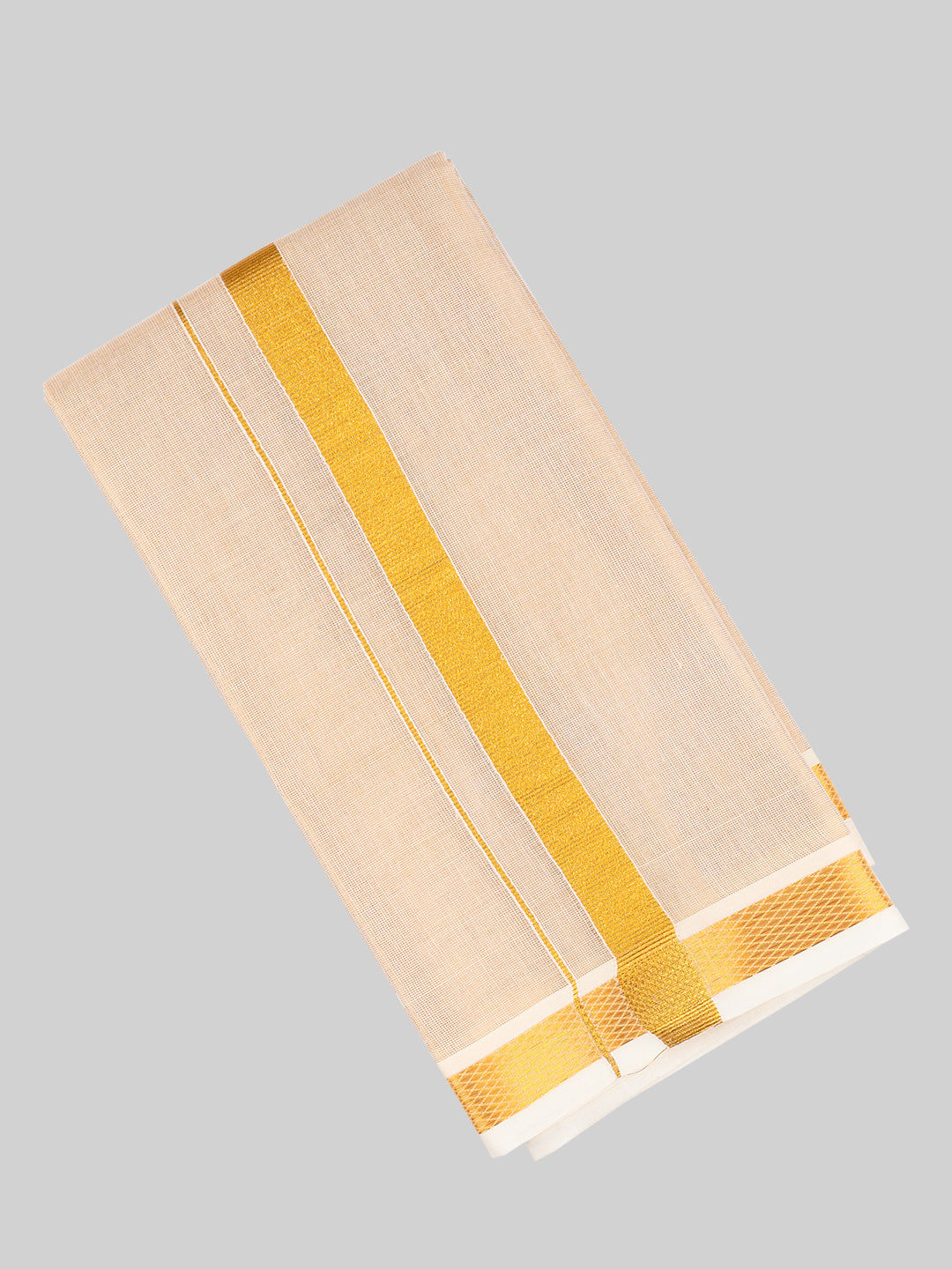 Gleaming  3/4" Gold Border Towel (Pack of 2)