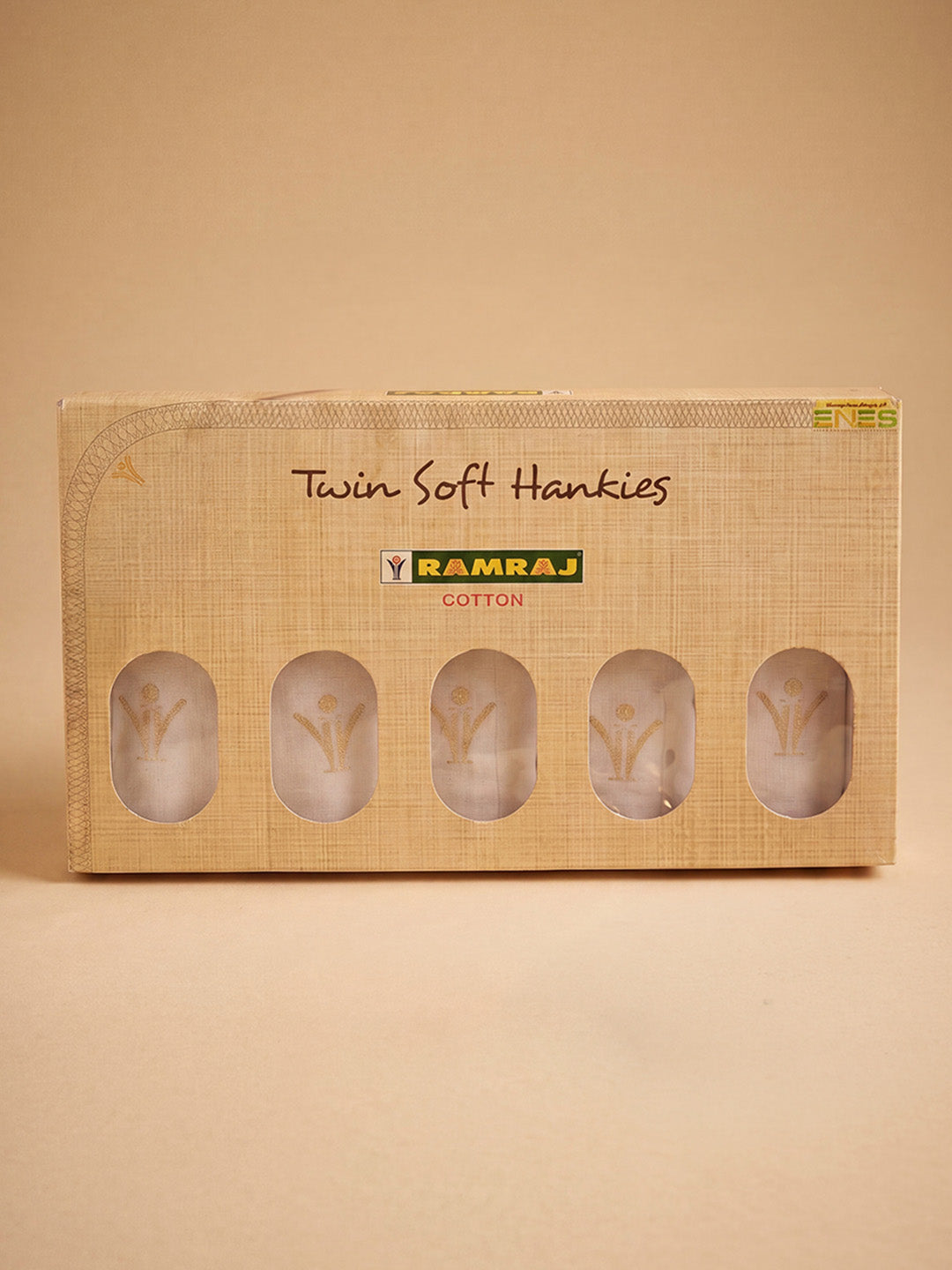 Soft Cotton White Handkerchiefs (5 in 1)