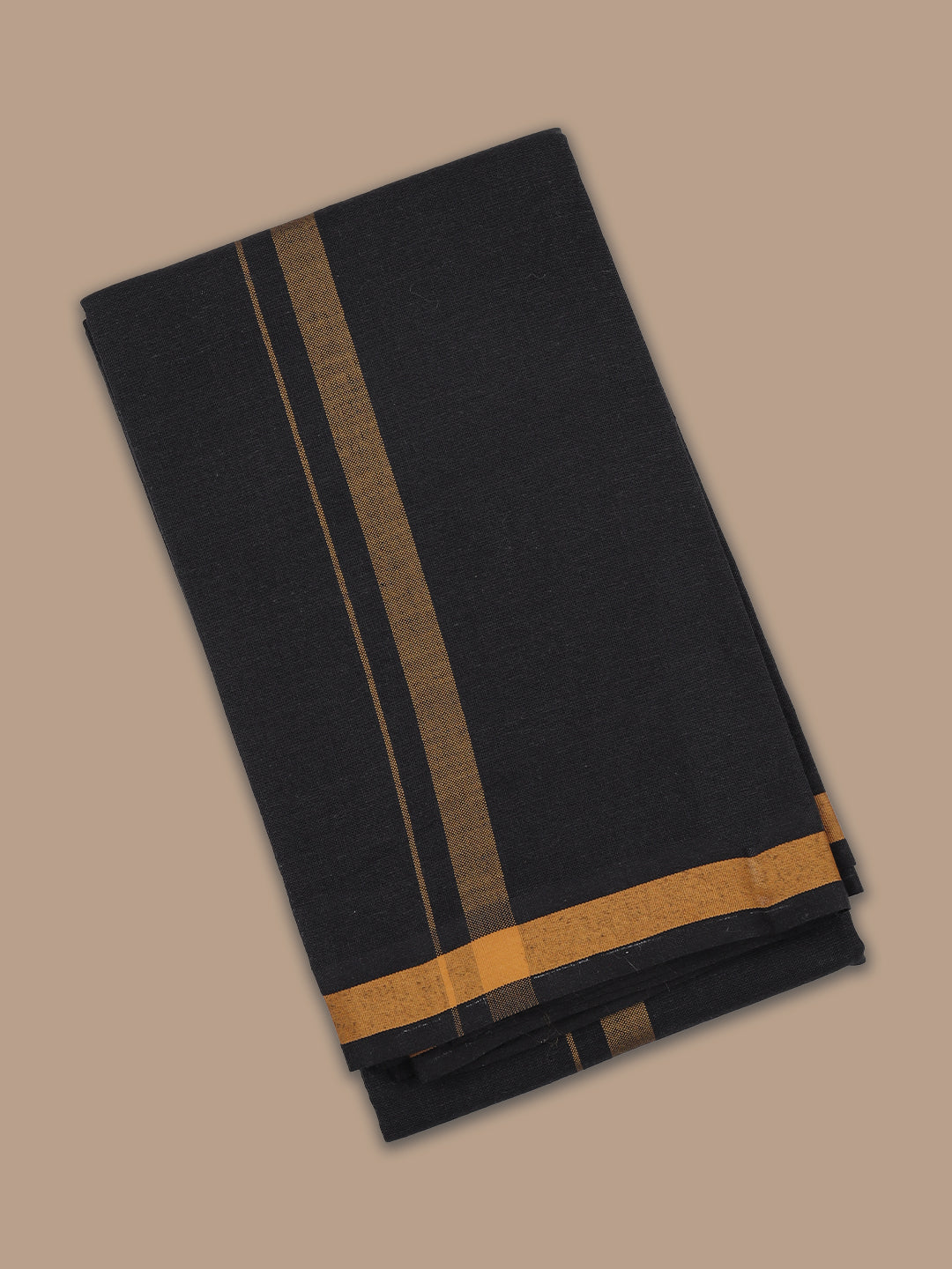 Devotional Madhava Black Towel (Pack of 2)